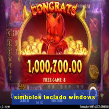 simbolos teclado windows